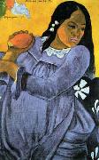 Paul Gauguin Woman with Mango Germany oil painting reproduction